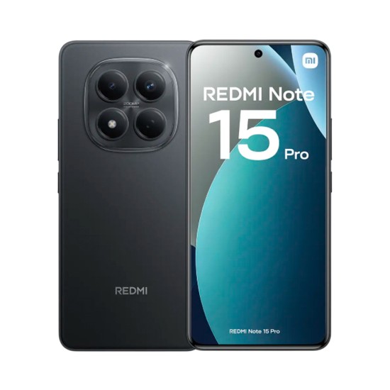 Smartphone Xiaomi Redmi Note 15 Pro 8GB/256GB 6.77" Dual Sim Black